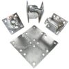 Floating Dock Hinge Kit, self-latching system, Structural Steel, Hot Dipped Galvanized