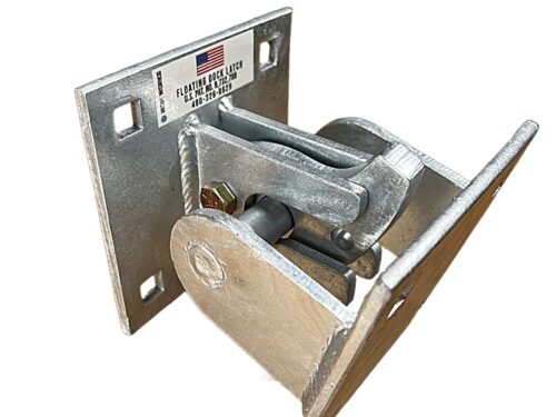 Floating Dock Hinge, self-latching, Hot Dipped Galvanized Steel