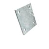 Floating Dock Hinge Backing Plate - Galvanized