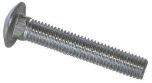 1/2"-13 Carriage Bolt, Galvanized